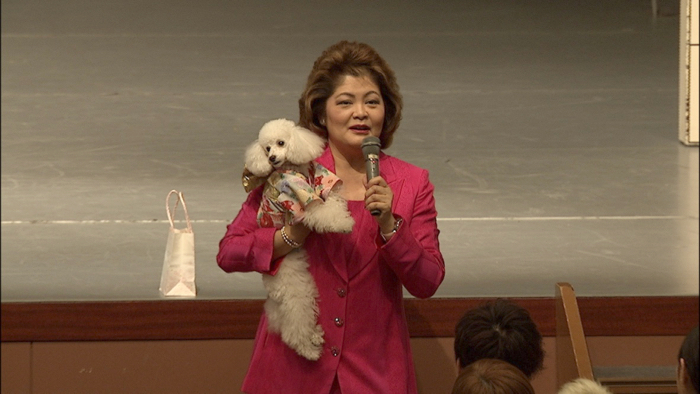 Jane Sensei and Snowy